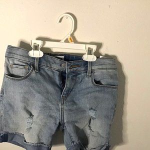 Girls ripped old Navy shorts size 12